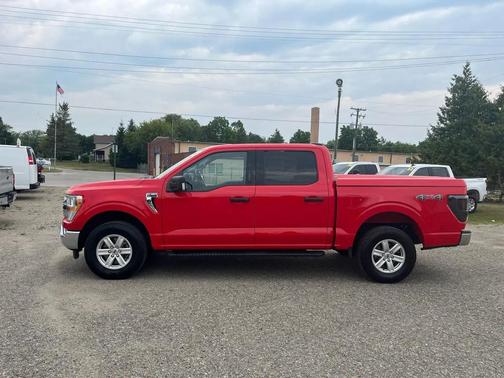 RED 2021 Ford F-150 XL