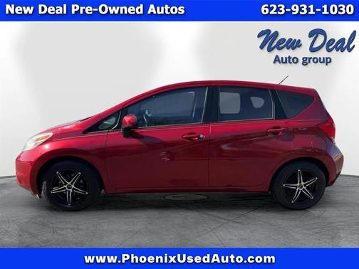 Red 2014 Nissan Versa Note SV