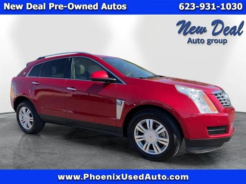 Red 2014 Cadillac SRX Luxury Collection