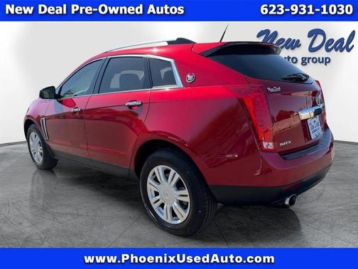 Red 2014 Cadillac SRX Luxury Collection