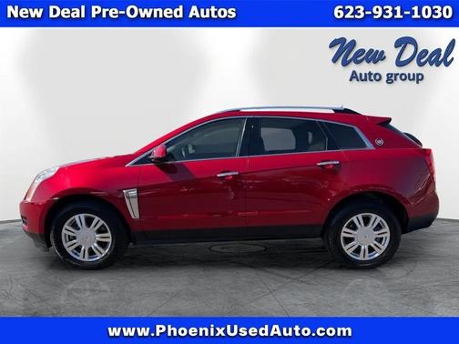 Red 2014 Cadillac SRX Luxury Collection