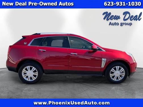 Red 2014 Cadillac SRX Luxury Collection