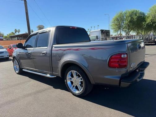 Gray 2002 Ford F-150 Harley-Davidson