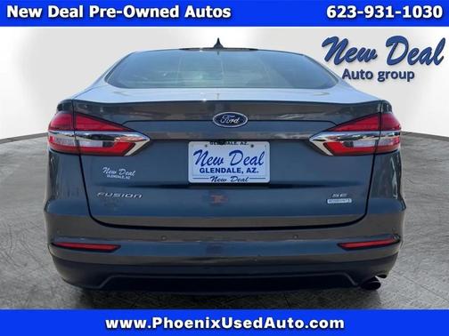 Gray 2020 Ford Fusion SE