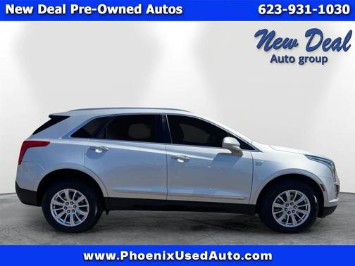 Silver 2018 Cadillac XT5 Base