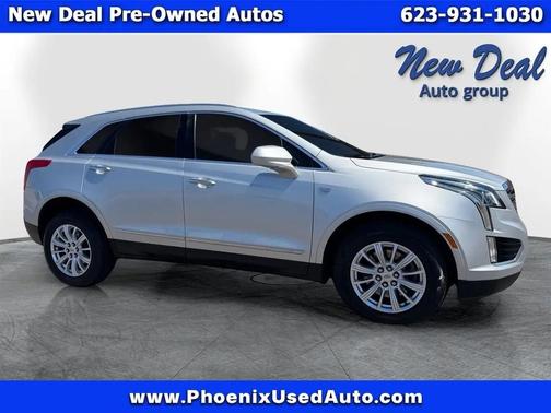 Silver 2018 Cadillac XT5 Base