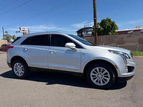 Silver 2018 Cadillac XT5 Base