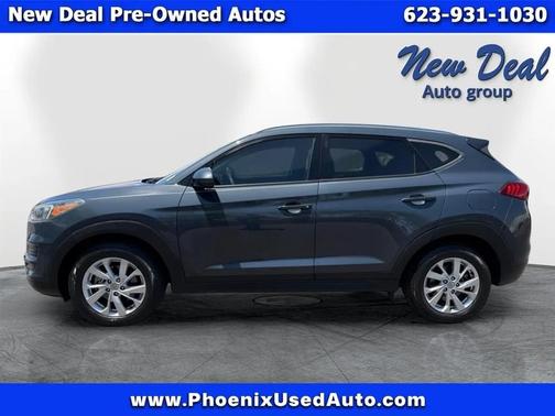Gray 2020 Hyundai TUCSON SEL