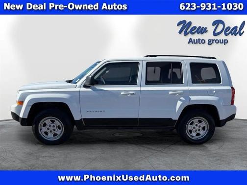 White 2015 Jeep Patriot Sport