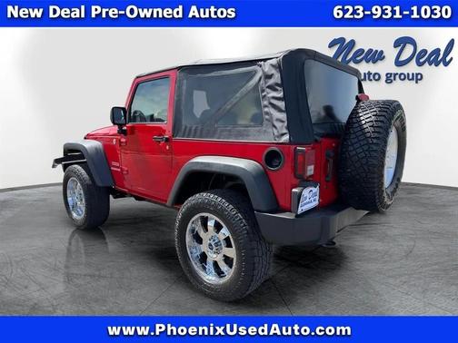 Red 2011 Jeep Wrangler Sport