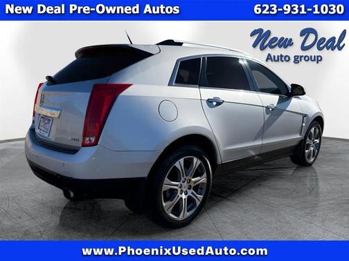 Silver 2012 Cadillac SRX Premium Collection