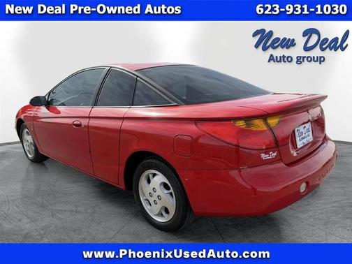 Red 2002 Saturn SC SC2