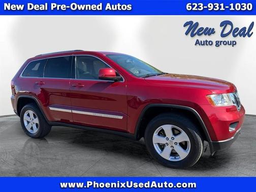 Red 2013 Jeep Grand Cherokee Laredo