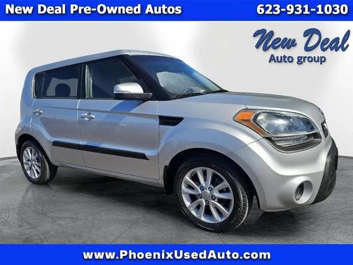 Silver 2013 Kia Soul +