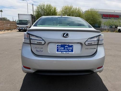 Silver 2010 Lexus HS 250h Sedan