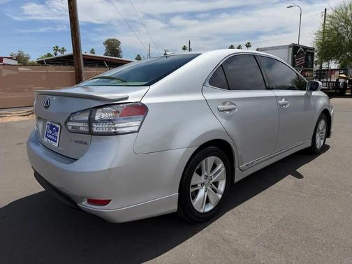 Silver 2010 Lexus HS 250h Sedan