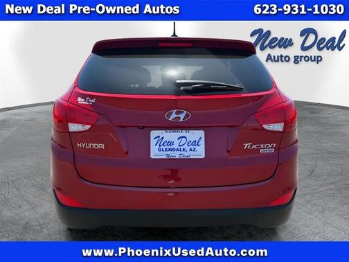 Red 2012 Hyundai TUCSON Limited