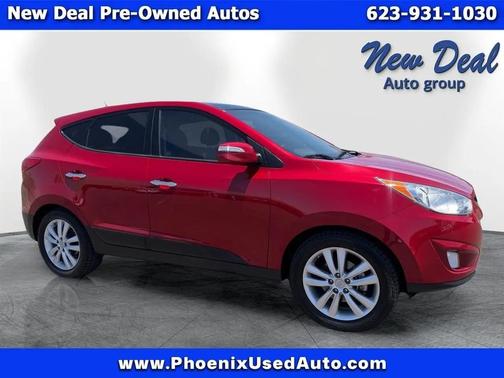 Red 2012 Hyundai TUCSON Limited