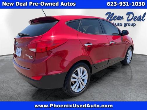 Red 2012 Hyundai TUCSON Limited