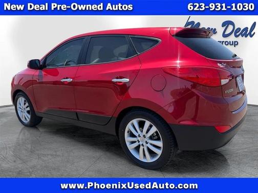 Red 2012 Hyundai TUCSON Limited