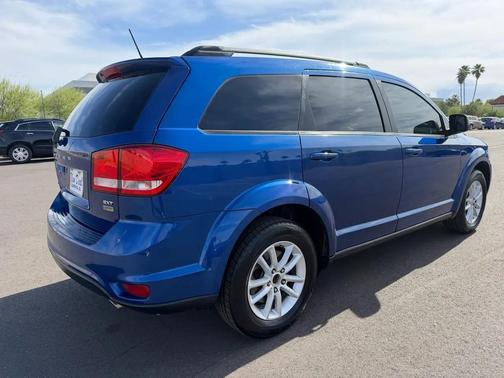 Blue 2015 Dodge Journey SXT