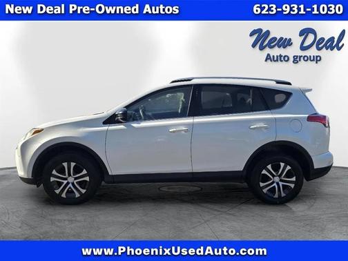 White 2016 Toyota RAV4 LE