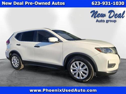 White 2017 Nissan Rogue S