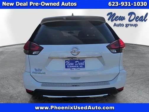 White 2017 Nissan Rogue S