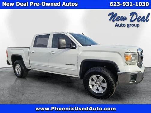 White 2014 GMC Sierra 1500 SLE