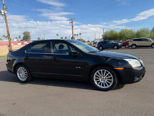 Black 2007 Mercury Milan V6 Premier