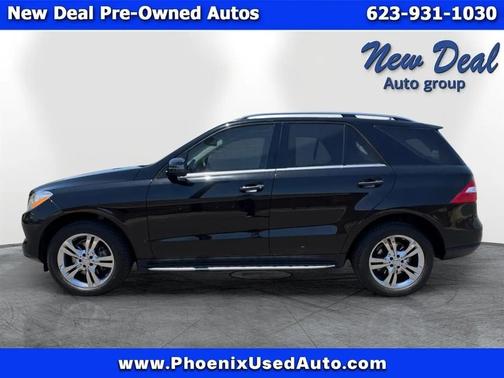 Black 2015 Mercedes-Benz M-Class ML350