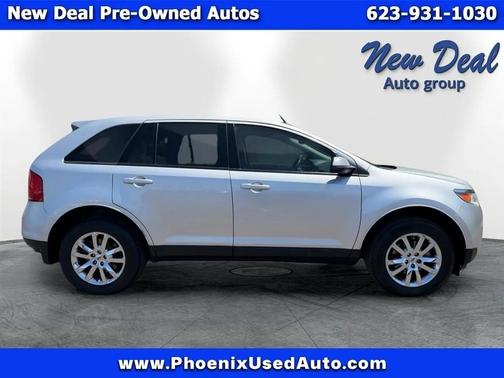 Silver 2013 Ford Edge SEL