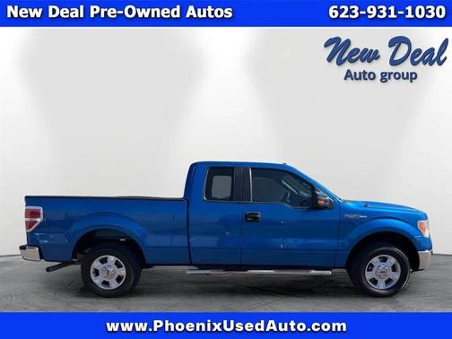 Blue 2014 Ford F-150 XLT