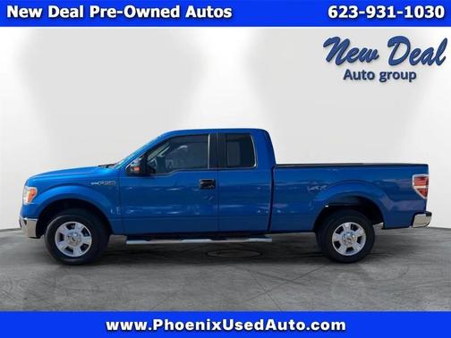 Blue 2014 Ford F-150 XLT