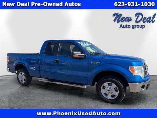 Blue 2014 Ford F-150 XLT