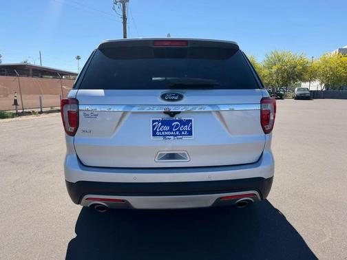 Silver 2017 Ford Explorer XLT