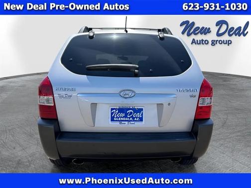 Silver 2007 Hyundai TUCSON Limited