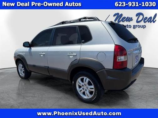 Silver 2007 Hyundai TUCSON Limited