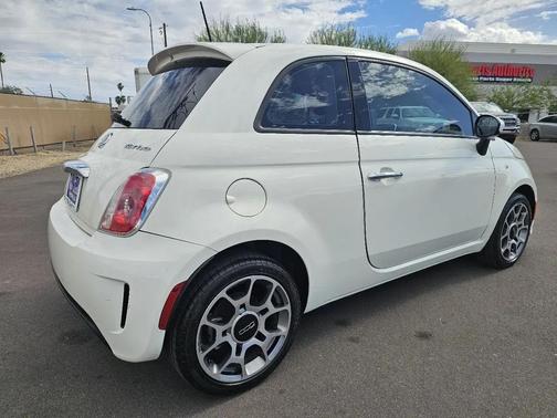White 2018 FIAT 500 Pop