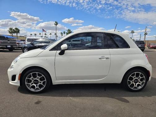 White 2018 FIAT 500 Pop