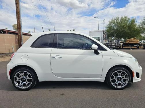 White 2018 FIAT 500 Pop