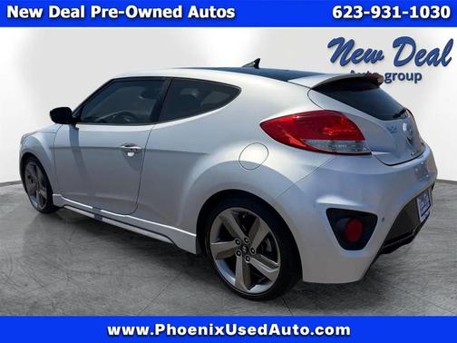 Ironman Silver Metallic 2015 Hyundai Veloster Turbo