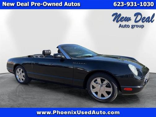 Black 2002 Ford Thunderbird Deluxe