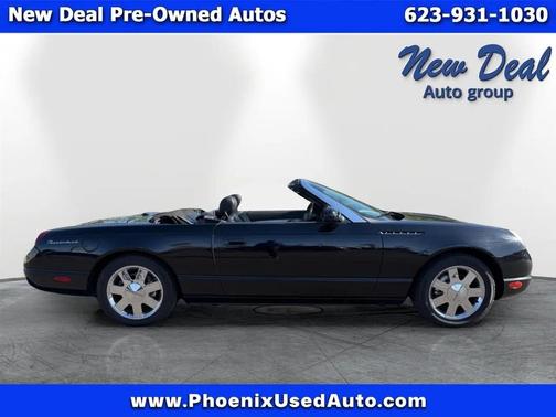 Black 2002 Ford Thunderbird Deluxe