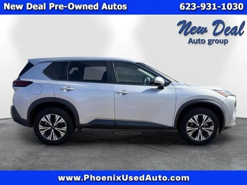 Silver 2023 Nissan Rogue SV