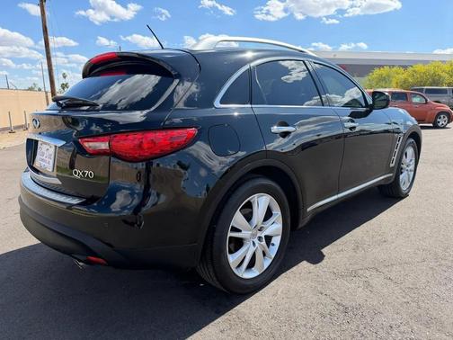 Black 2015 INFINITI QX70 Base