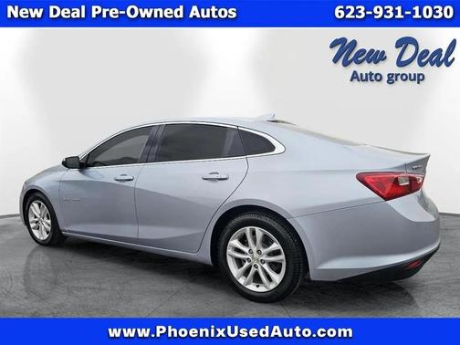 Blue 2018 Chevrolet Malibu Hybrid Base