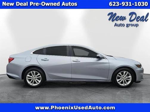 Blue 2018 Chevrolet Malibu Hybrid Base