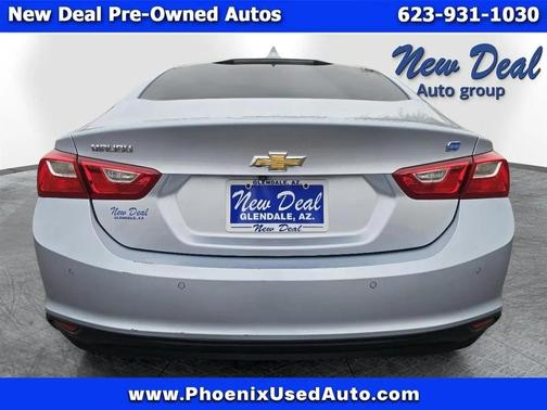 Blue 2018 Chevrolet Malibu Hybrid Base