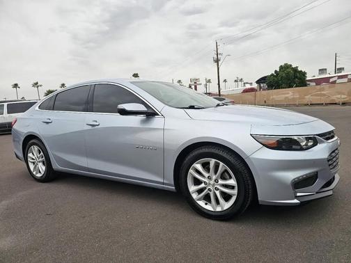 Blue 2018 Chevrolet Malibu Hybrid Base